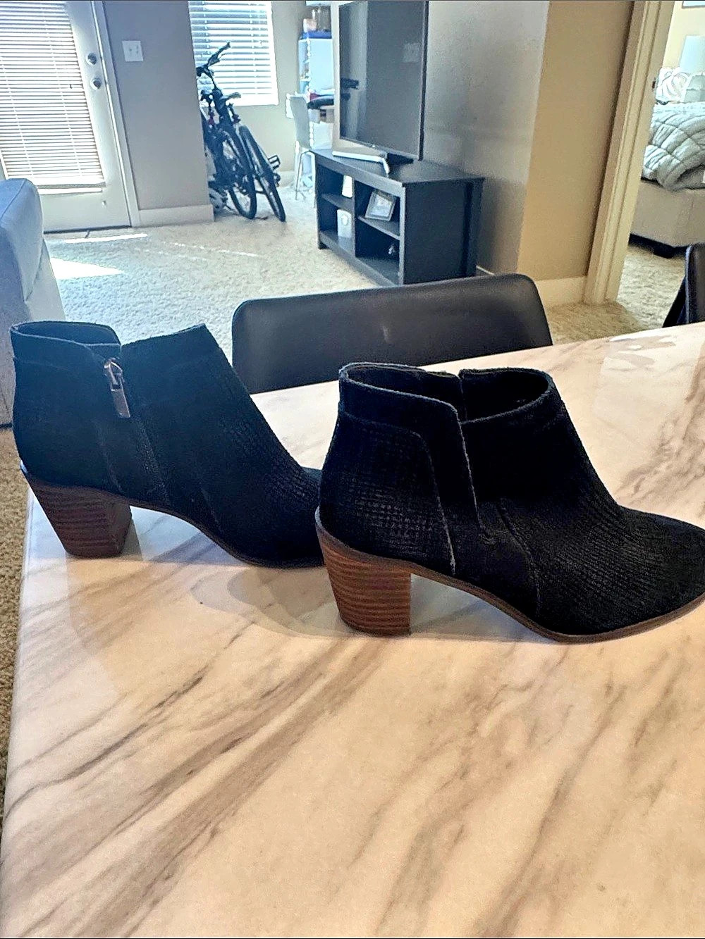 Lucky Brand Basel Bootie Black Ankle Boots